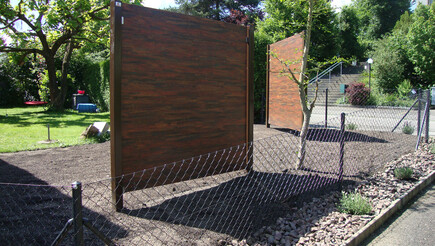 Grillage simple torsion de 2016 à 4312 Magden Suisse de Zaunteam Nordwest.