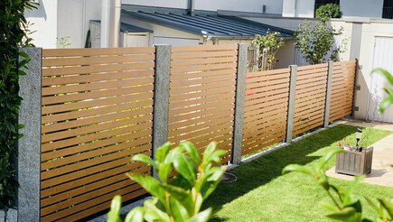 Protection brise-vue en aluminium de 2022 à 8245 Feuerthalen Suisse de Zaunteam Neftenbach.